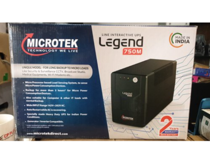 MICROTEK UPS 650VA (LEGEND 750M) 2+2